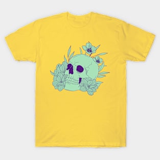 Skull and Flowers T-Shirt